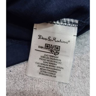  DEUS  EX MACHINA ORIGINAL WITH BARCODE ORIGINAL WHITE 