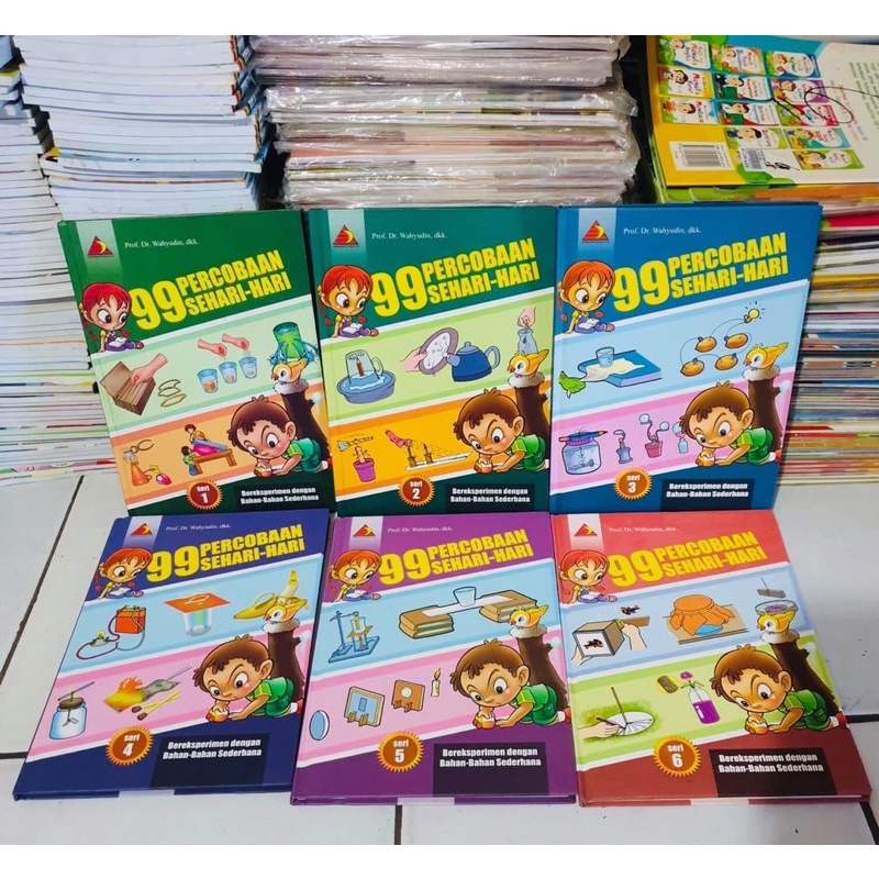 Buku Anak "99 PERCOBAAN SEHARI HARI"