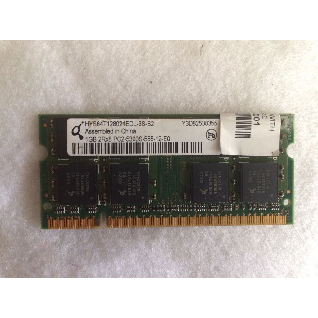 Memori Laptop SODIMM RAM DDR2 1GB