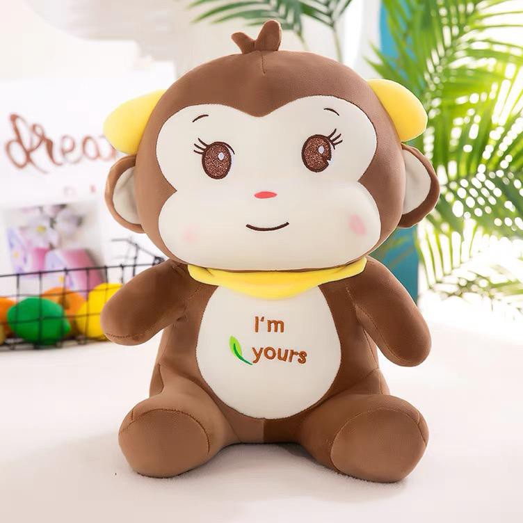 Boneka Monyet Lucu / Boneka Monkey I'm yours ukuran 40 cm