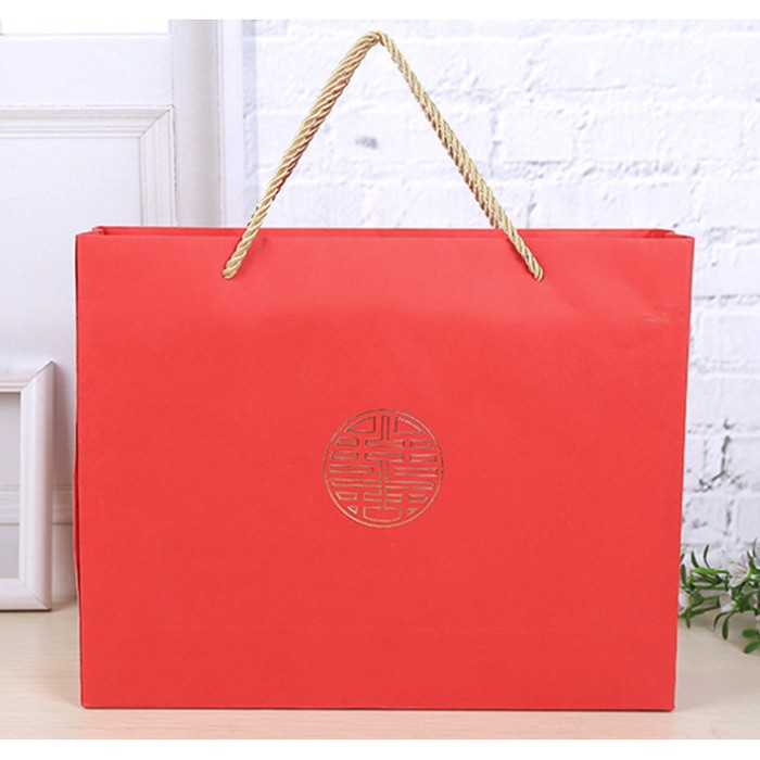 

JGO kantong merah xi sangjit lamaran pernikahan / paper bag kado hadiah