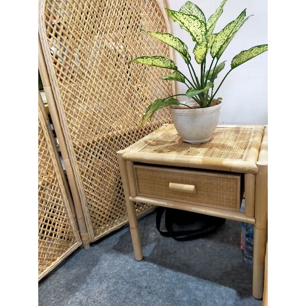 side table rattan
