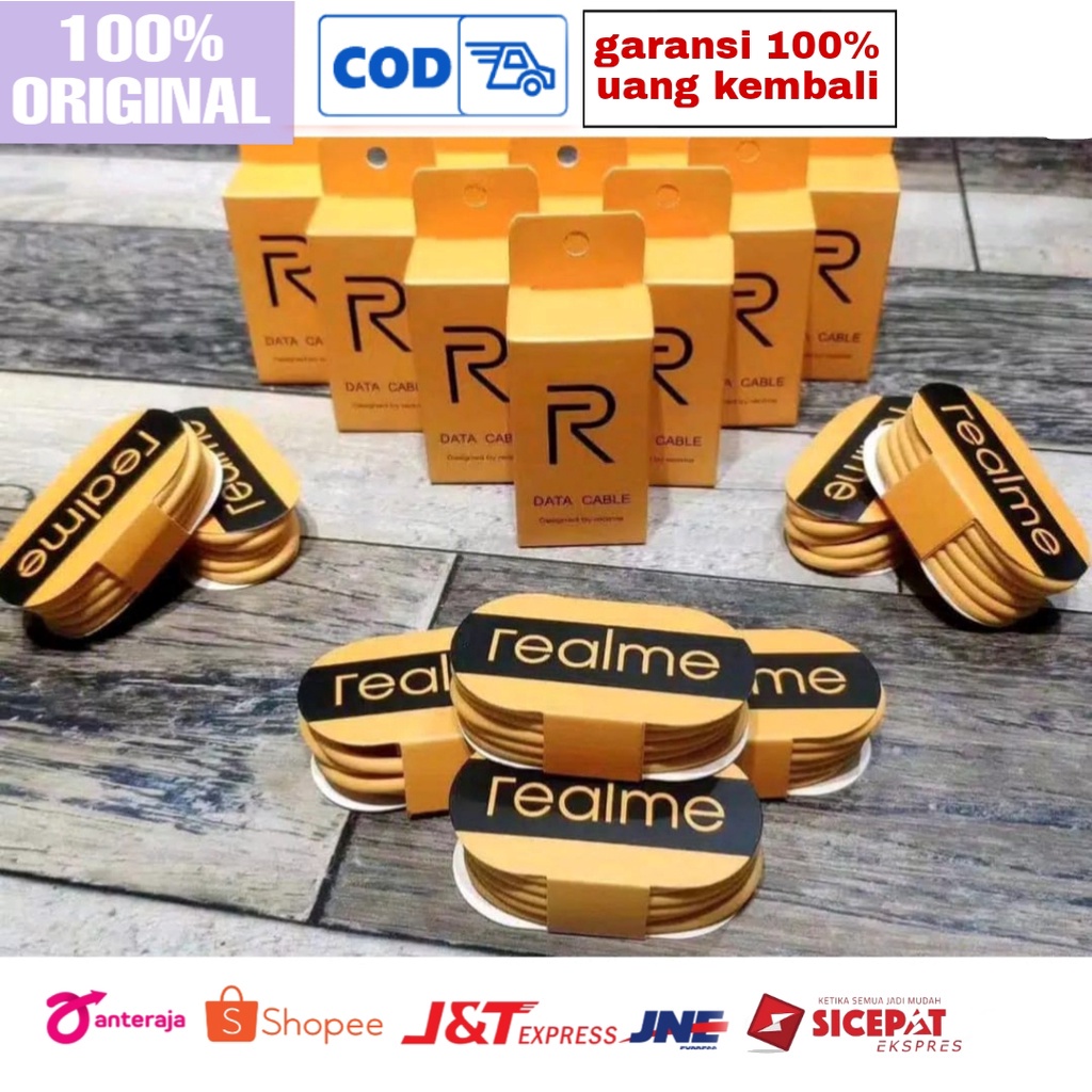 KABEL DATA REALME ORIGINAL 100% USB MICRO