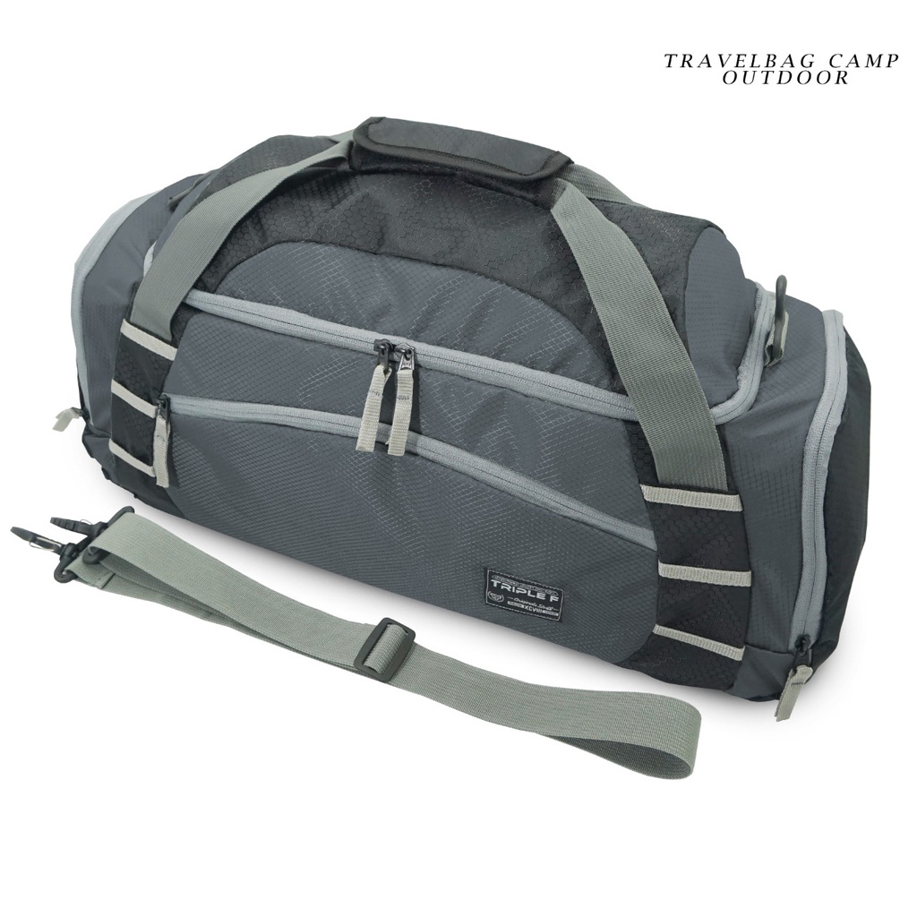 Travel Bag Tas Duffle Gym Fitness Outdoor Multifungsi Triple F