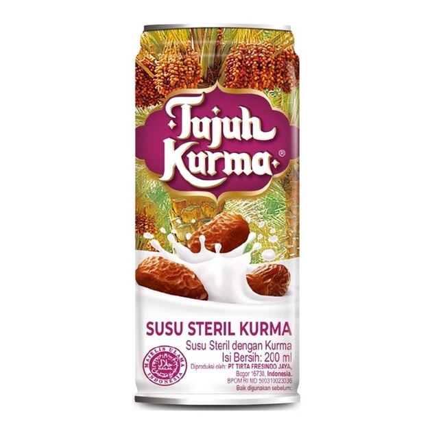 

TUJUH KURMA Susu Steril Kurma 200ml