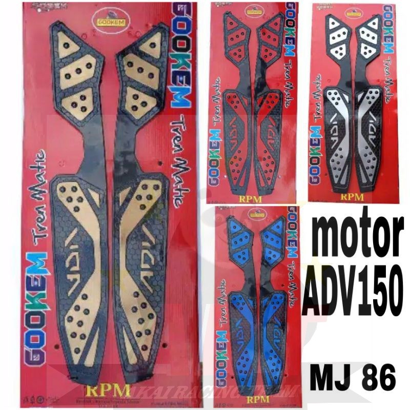 New Karpet Adv Pijakan Kaki Honda Adv Karet Premium Kualitas Terbaik