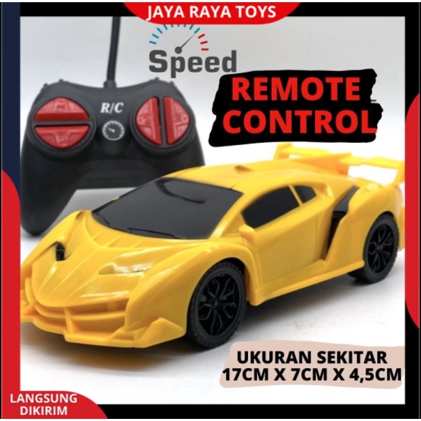 Mainan Anak mobil Remote Control  Sedan SUper Speed Model Keren rc car toys Kado Ulang Tahun