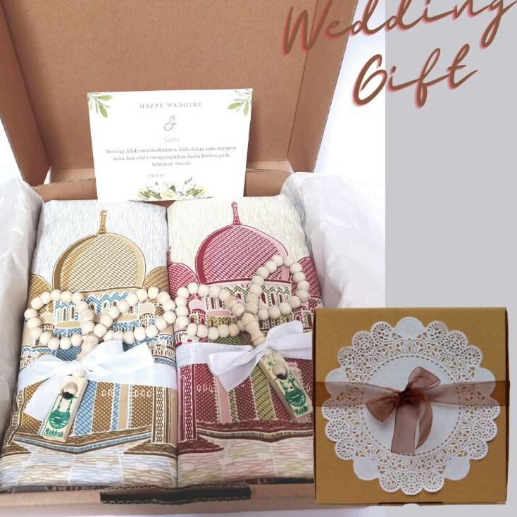 Sajadah Couple / Kado Pernikahan / Hampers Pernikahan / Hadiah Couple / Hadiah Pernikahan / Hampers 