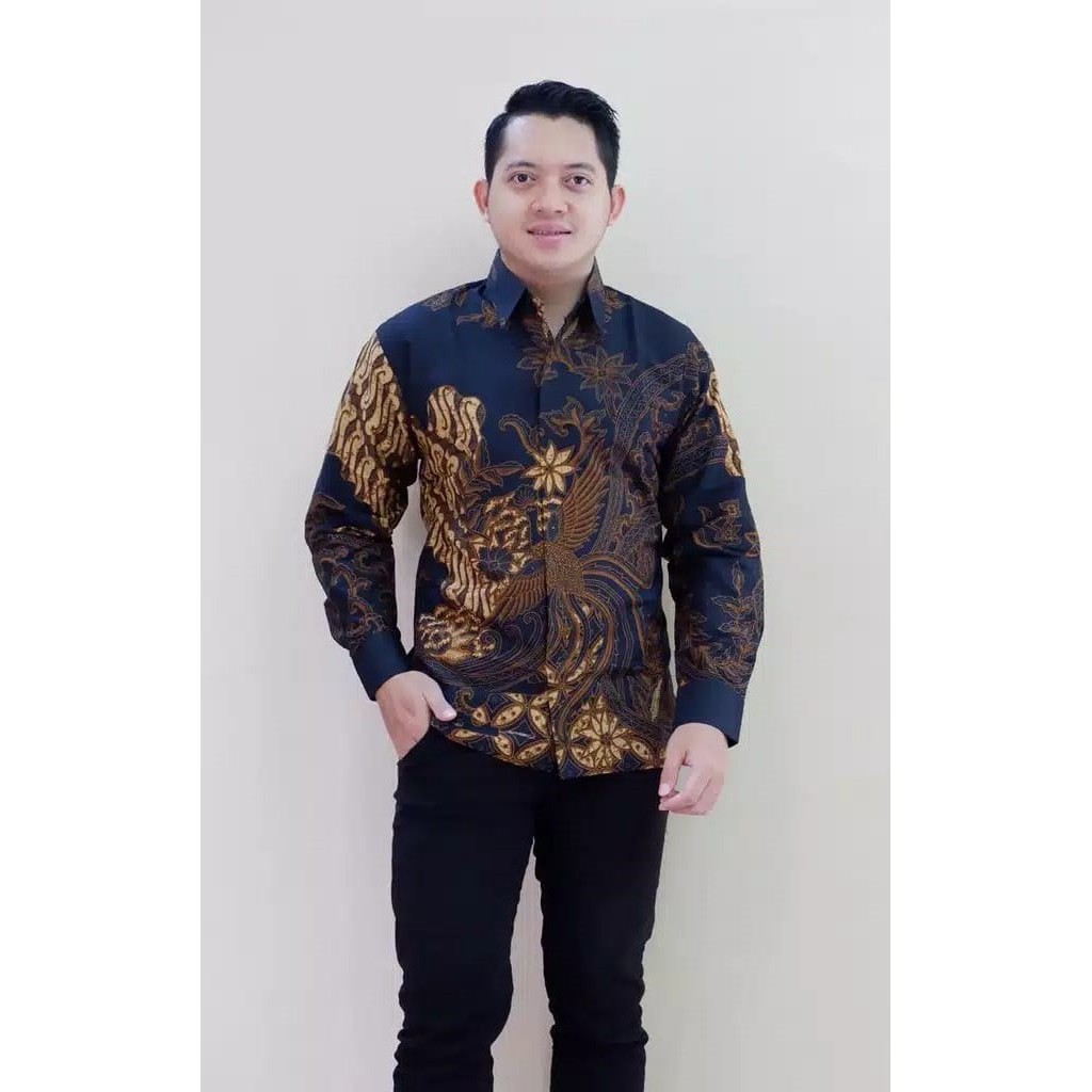 RAJASWA Atasan Modern PERWIRA Kemeja Batik Solo Lengan Panjang Lapis Furing Salendra Merak Khayangan KANAYA GITARJA UNGU KENCONO UNGU SUKET SEGORO PEKSI NAVY SELING PRASTOWO PROBOSETO MAHKOTA BABON ANGKREM RAJASAKTI FLORIST SM UKAIL KLA ANJANI MARTOWIRO