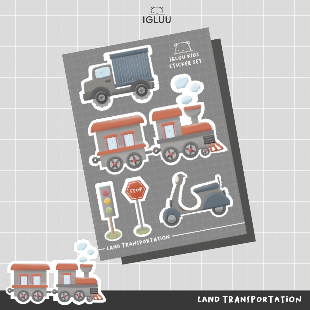 

IGLUU Sticker Land Transportation SC0202