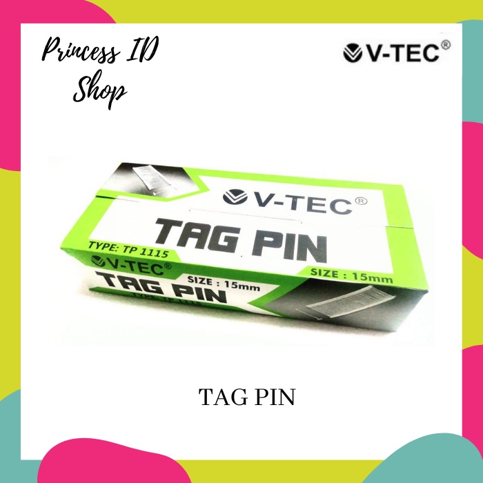 

REFIL TEMBAKAN BAJU TAG PIN V-TEC