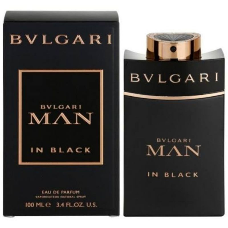 bvlgari man in black