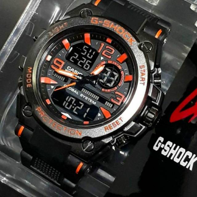 TRENDING!!! JAM TANGAN GSHOCK GST8600 CASIO BESI WATER RESIST RENANG MANDI HUJAN FAVORIT KESUKAAN