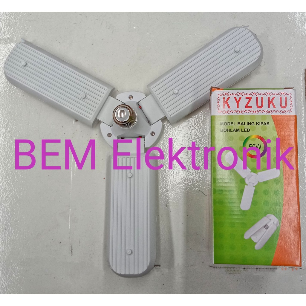 Lampu Led Baling KYZUKU 50W Kipas