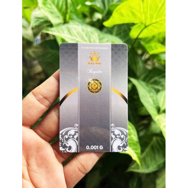 Babygold Emas Mini Logam Mulia 0.001 Gram