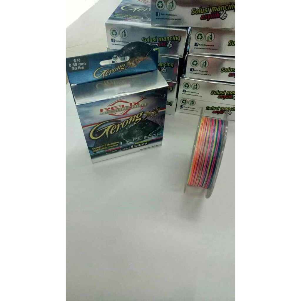 Termurah  Senar PE Relix Nusantara Gerong X8 PE6  Murah
