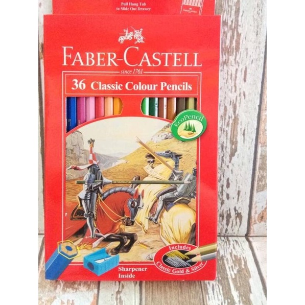 

☇ Pensil Warna Faber Castell 36w ✰