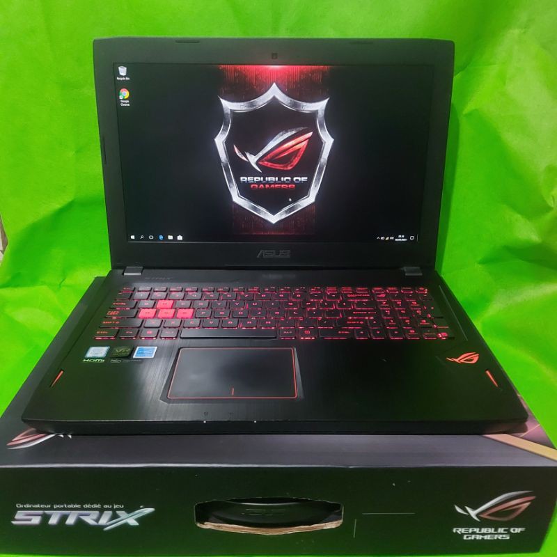 Laptop Asus GL502V ROG Core i7-6700HQ Ram 16Gb Ssd 256Gb Vga 8Gb Mulus Full Set