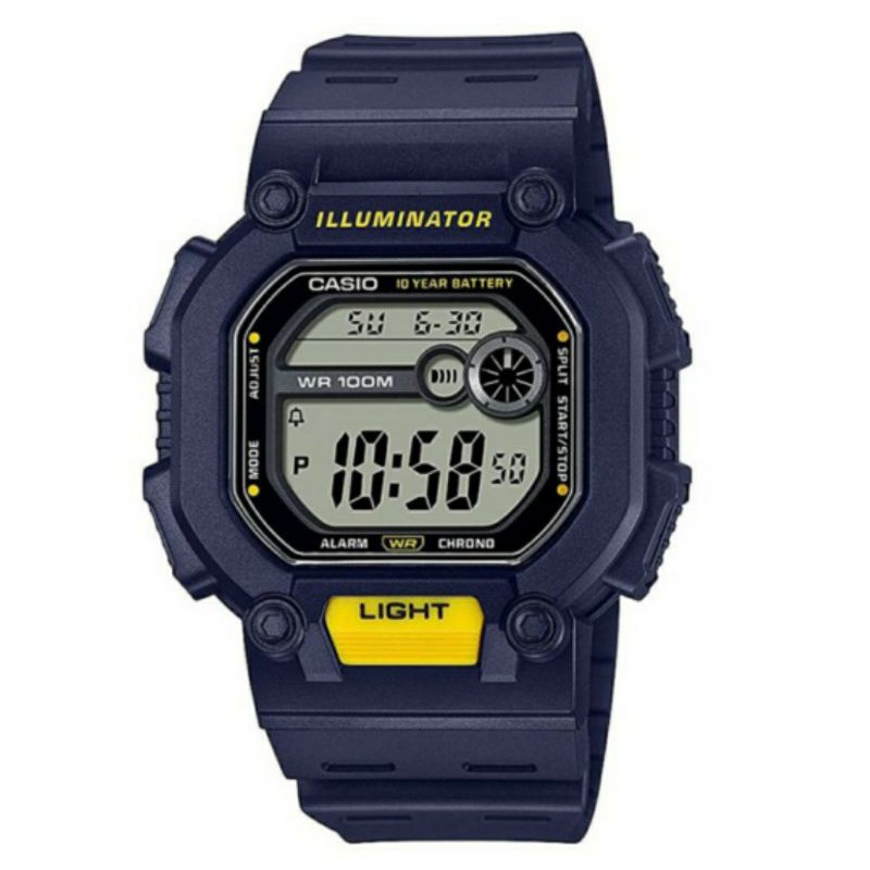 Casio Iluminator W-737H-2ADVF-jam tangan pria original garansi resmi