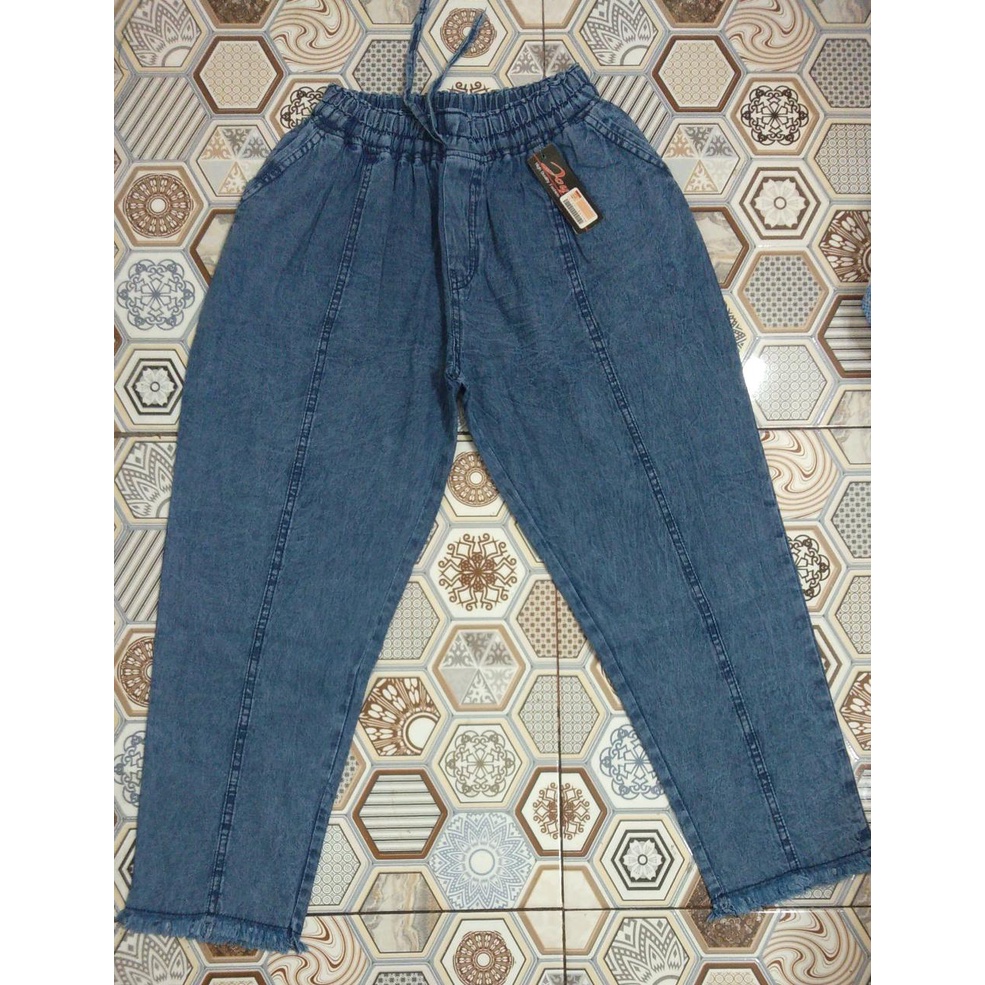 Celana Baggy Pants - Shoft Jeans (BB 60-80 Kg / Jumbo)