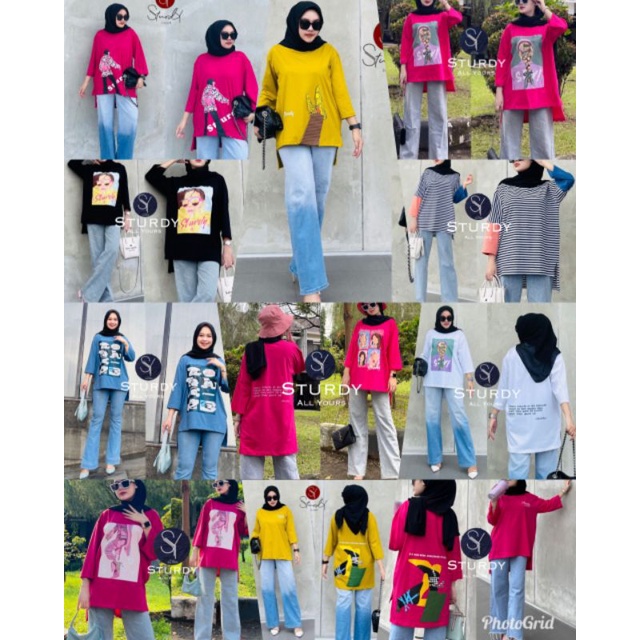 Sturdy kaos Oversize/KHA kaos oversize