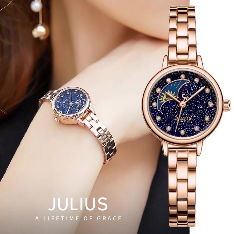 JULIUS JA-1157 JAM TANGAN WATCH WANITA KECIL RANTAI