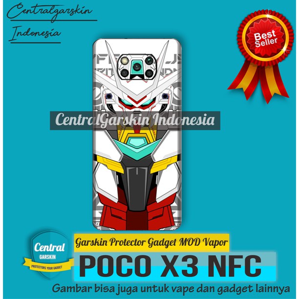 Garskin Poco X3 NFC GUNDAM [central garskin]
