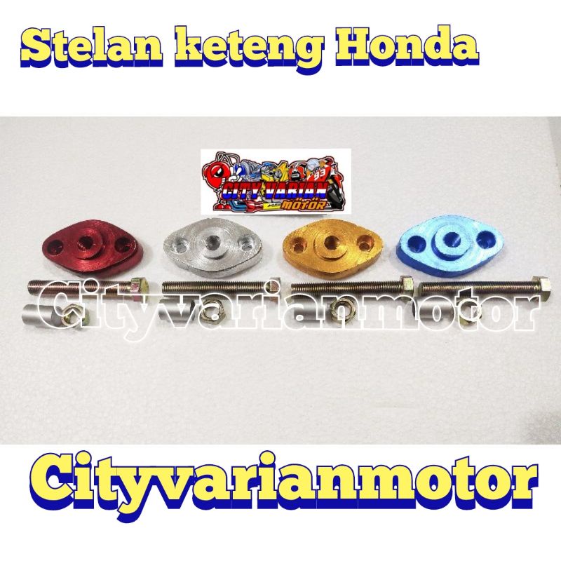 PROMO SETELAN STELAN KETENG TENSIONER RANTAI KARMAT KETENG MANUAL HONDA MATIC BEAT SCOOPY VARIO NEW SUPRA X SUPRA 125 WAVE