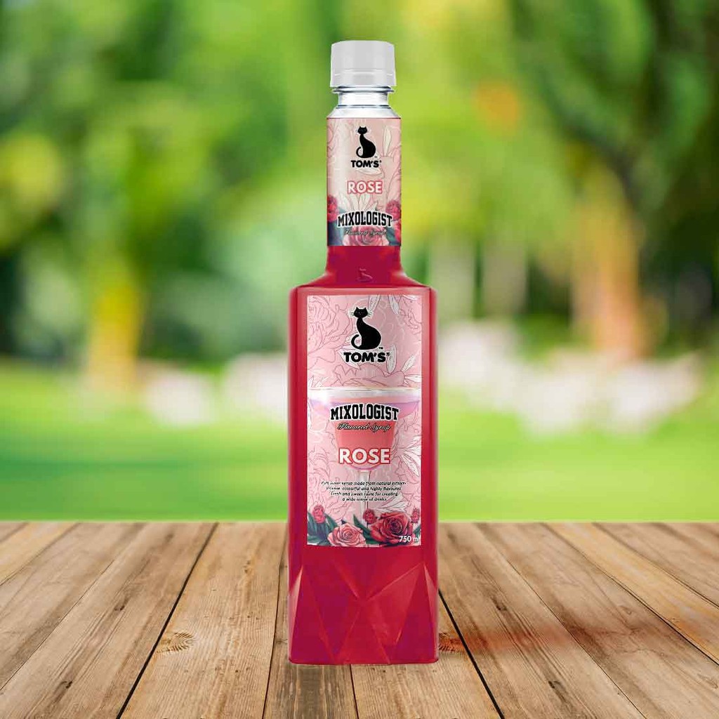 

TOM'S Gourmet Syrup Mixologist 750ml - Rose