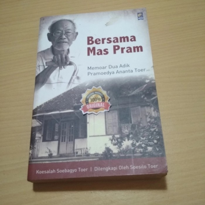buku memoar Bersama Mas Pram, Cet. 1 original