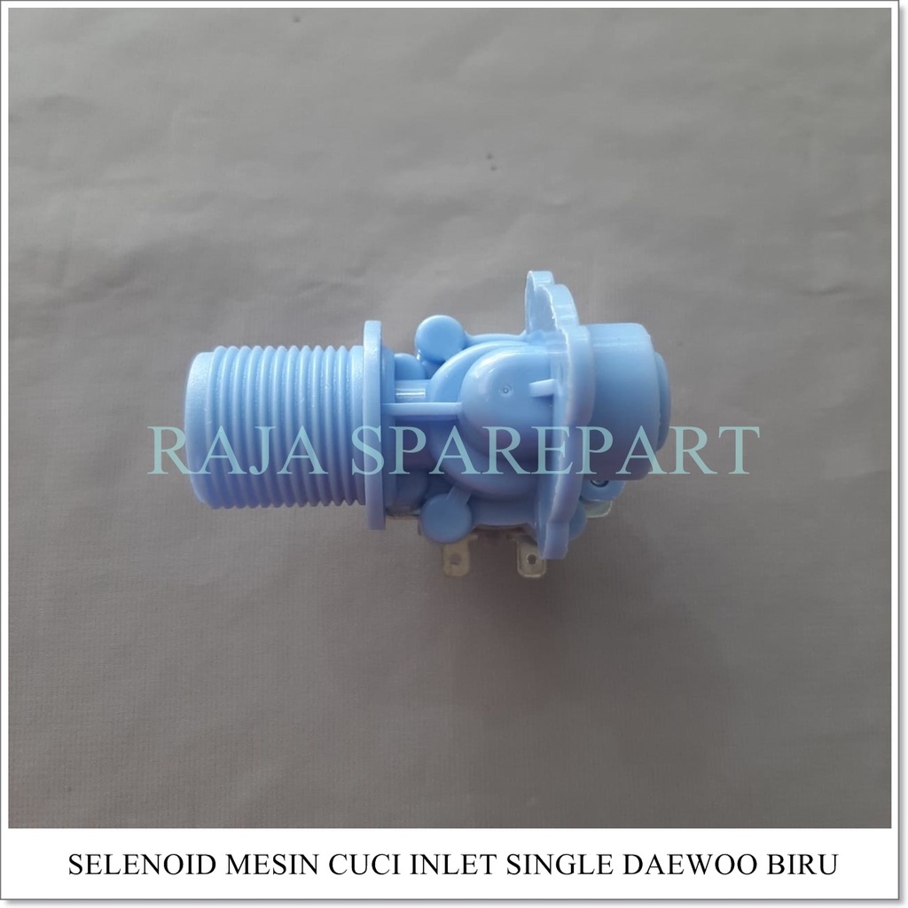 Selenoid / Water Inlet Mesin Cuci INLET SINGLE DAEWOO BIRU (AC 220V)