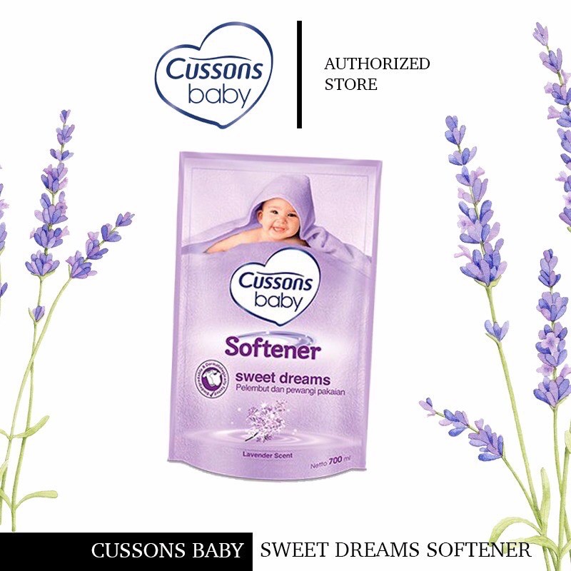 Cussons Baby Softener 700ml - Pelembut Pewangi Pakaian Bayi 700ml