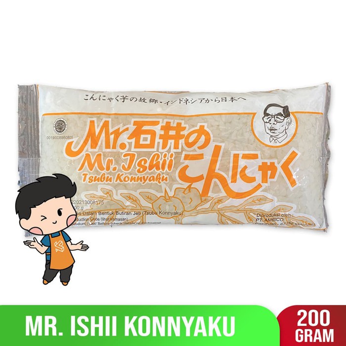 

MR.ISHII Tsubu Konnyaku 200gr
