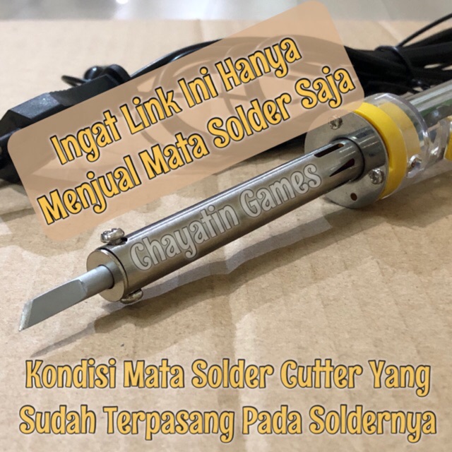 Mata Solder Model Cutter Cocok Untuk Solder 905 Bahan Besi Sesuai Foto