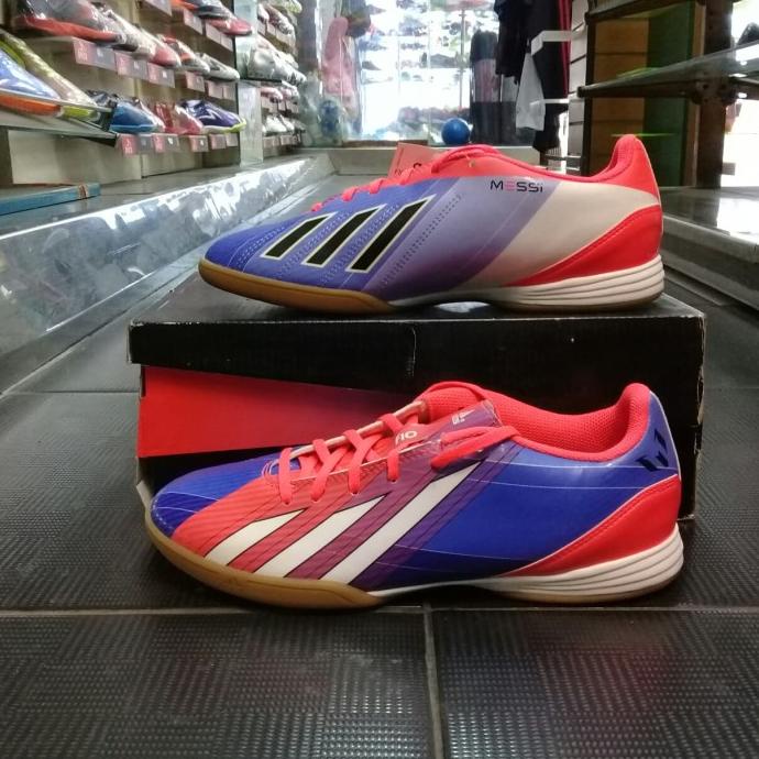 BAYAR DITEMPAT sepatu putsal adidas F10 IN MESSI Original art G97725 FREE ONGKIR Kode 1263