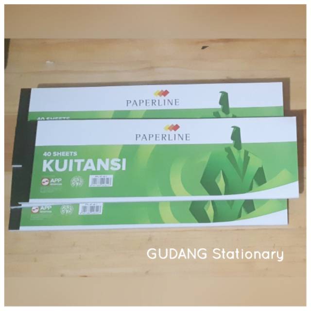 Kuitansi Medium 1 Ply 40 Sheet PAPERLINE