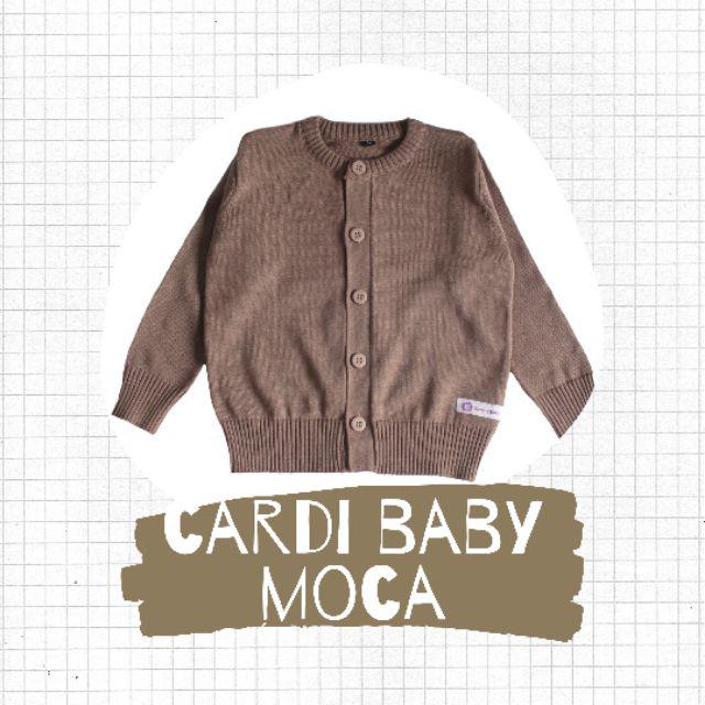 CARDIGAN BAYI 0-4 TAHUN | JAKET BAYI | CARDIGAN BAYI PREMIUM-Mocca