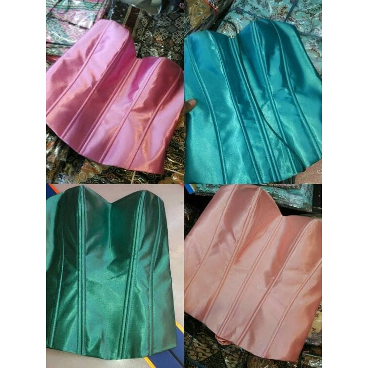 TERBARU KEMBEN BUSTIER SATIN KAMISOL TALI SATEN DALEMAN JUMBO TERBATAS