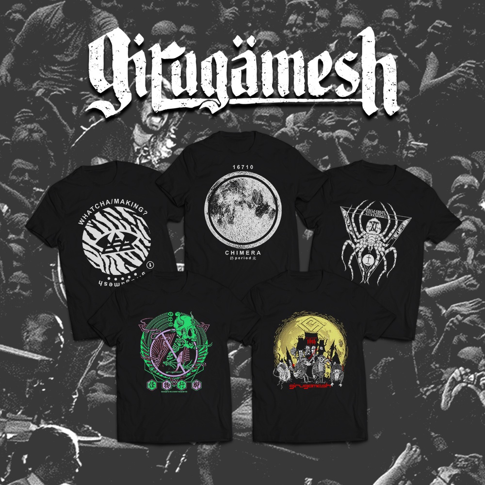 Kaos Band / T-Shirt Girugamesh Series / DTG Kornit