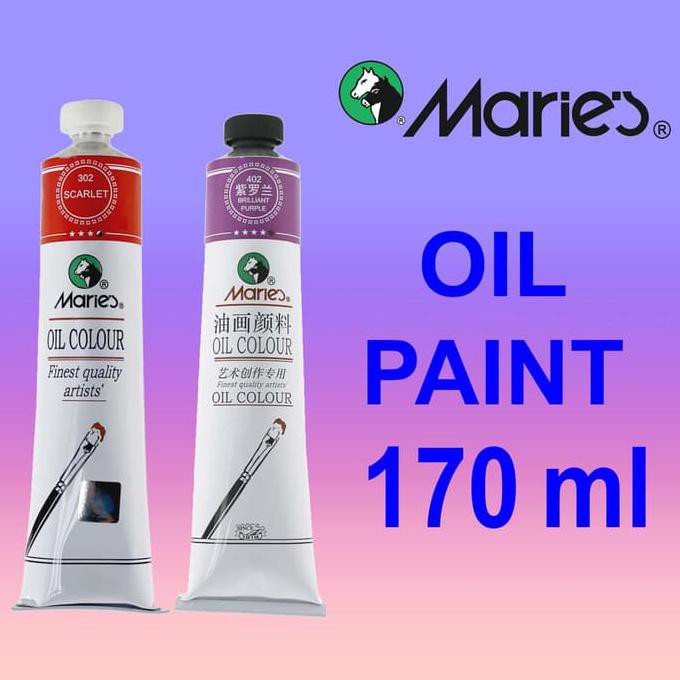 

[BISA BAYAR DITEMPAT] Cat Minyak Maries / Oil Paint 170 ml