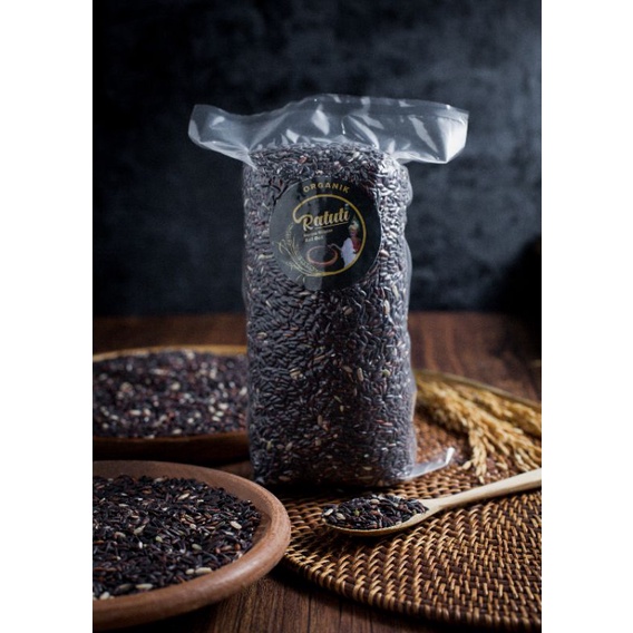 

Beras Hitam Ratuti Beras Bali (1kg packing vacum)
