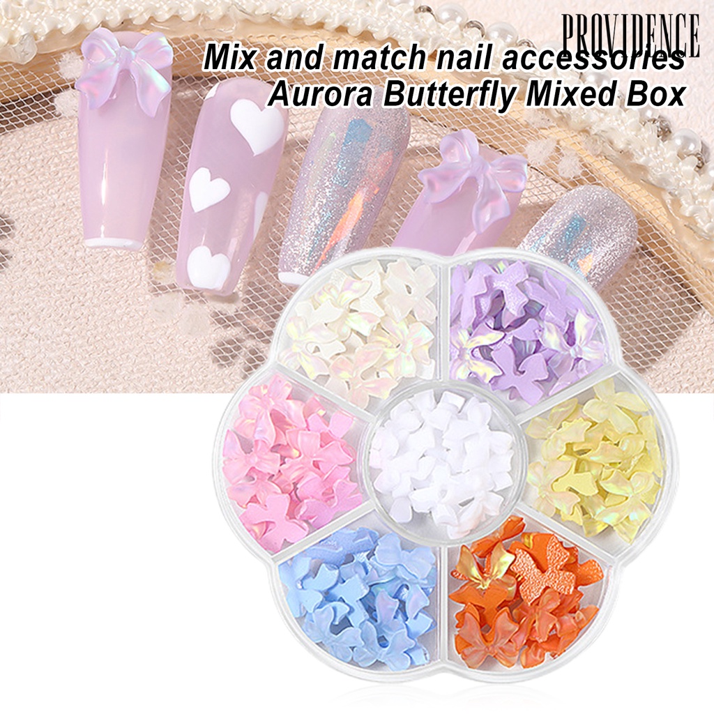 Providence 1Box Manicure Decoration Universal Wide Application Resin Nail Art Accessories Pearl Sequins for Photography