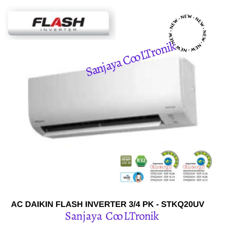 AC INVERTER DAIKIN THAILAND 3/4 PK - FTKQ20UV