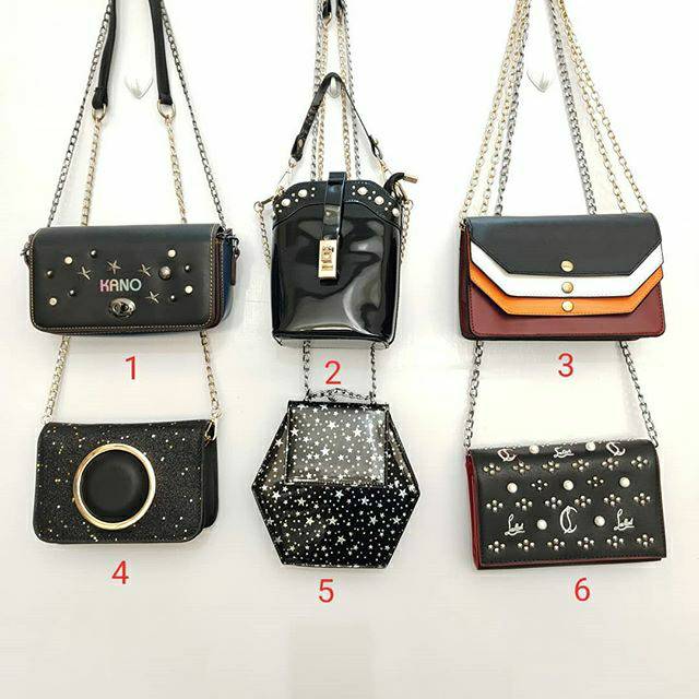 tasimpor canti wanita bahan kulit murah selempang promo handbag