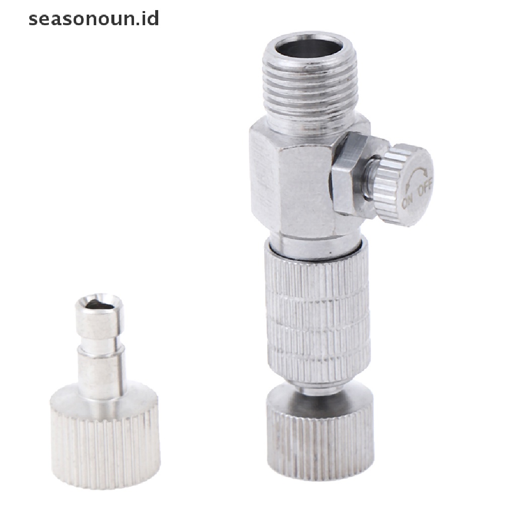 (seasonoun) Adaptor Sambungan Airbrush Quick Release Ukuran 1 / 8 &quot;