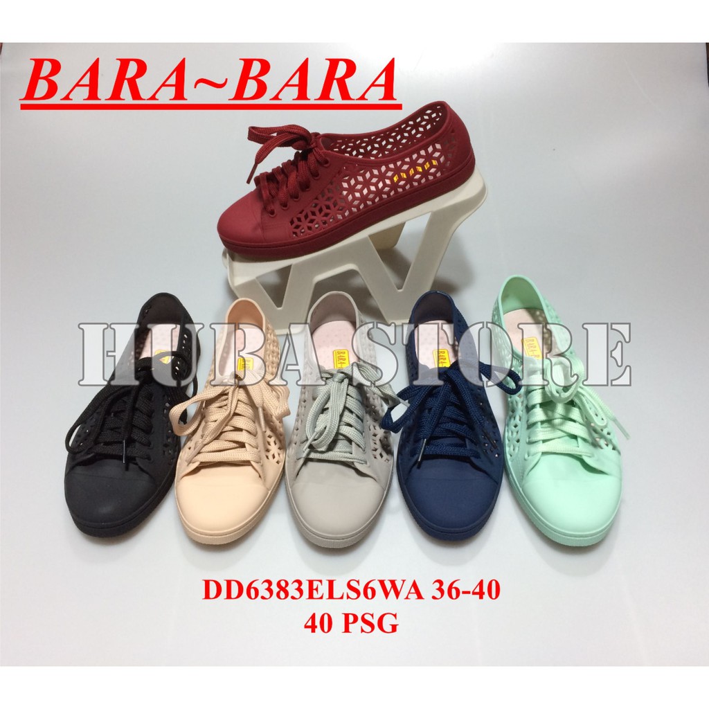 HUBA Sepatu wanita jelly shoes import sneakers cewe kets Barabara DD6383ELS