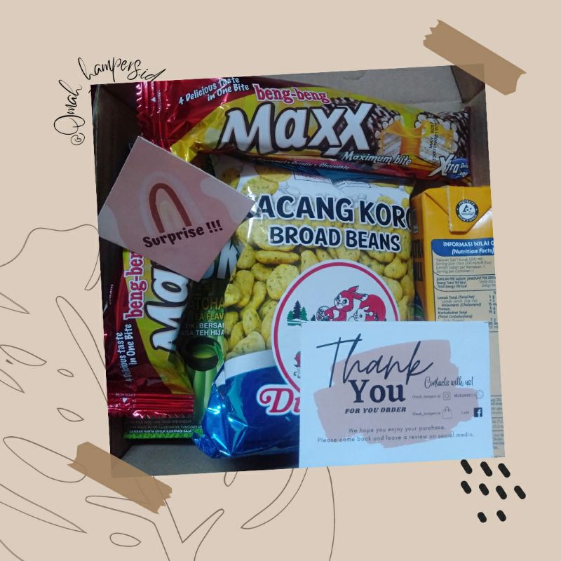 

box jajan/hampersbox/kadoulangtahun/kadowisuda
