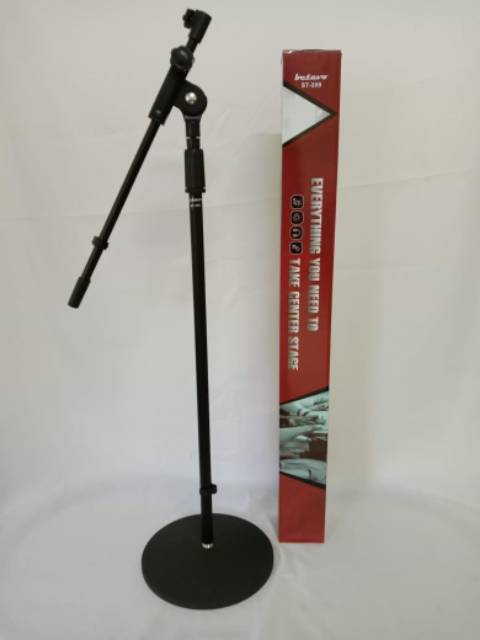 Stand mic tripod tiang mic betavo ST-209 kaki bulat besi