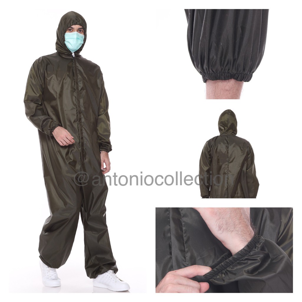 Baju Apd / Hazmat Suit Bahan Parasut Bisa Dicuci