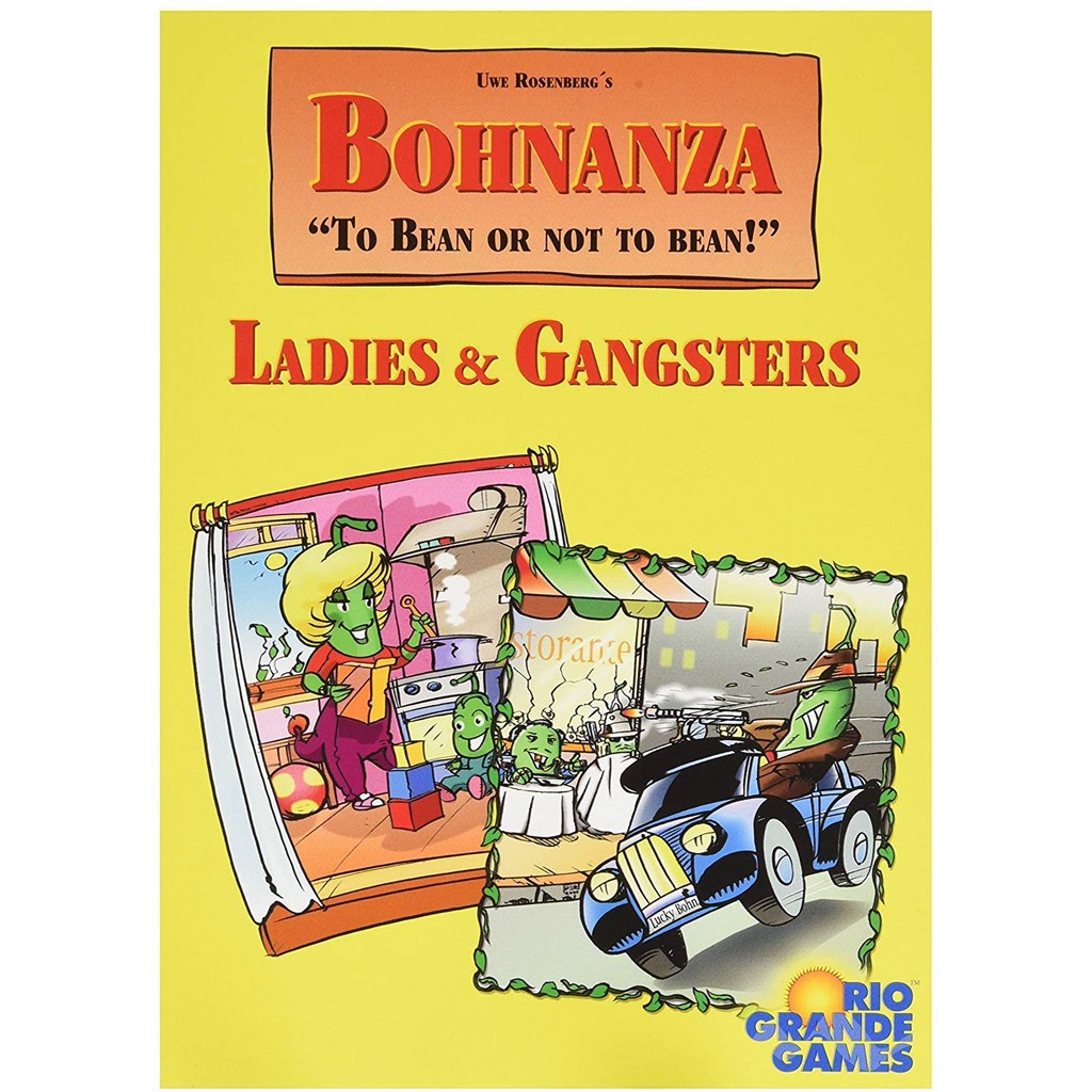 Bohnanza Ladies & Gangsters 2in1 Card Board Game